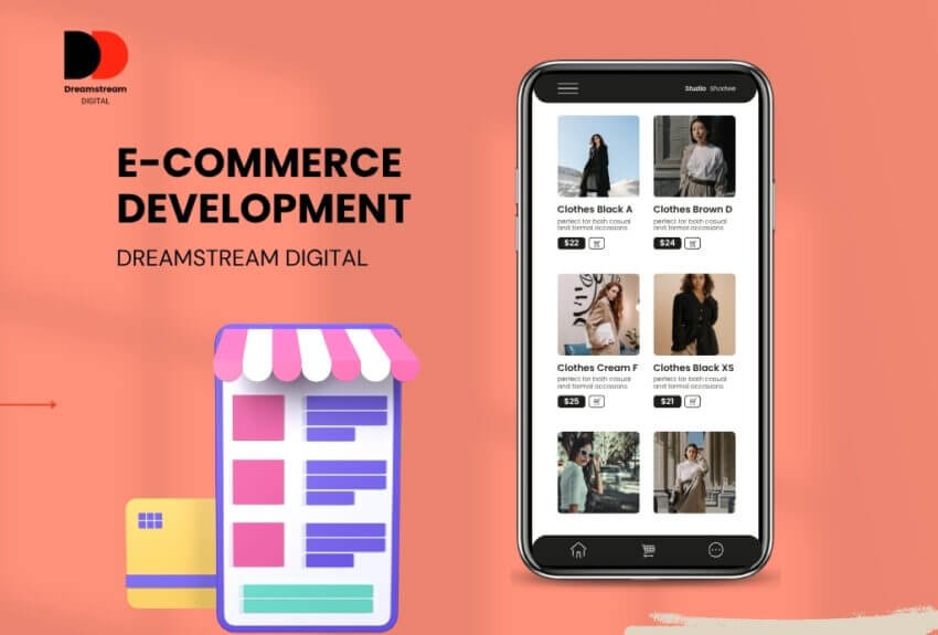Dreamstream Digital - website