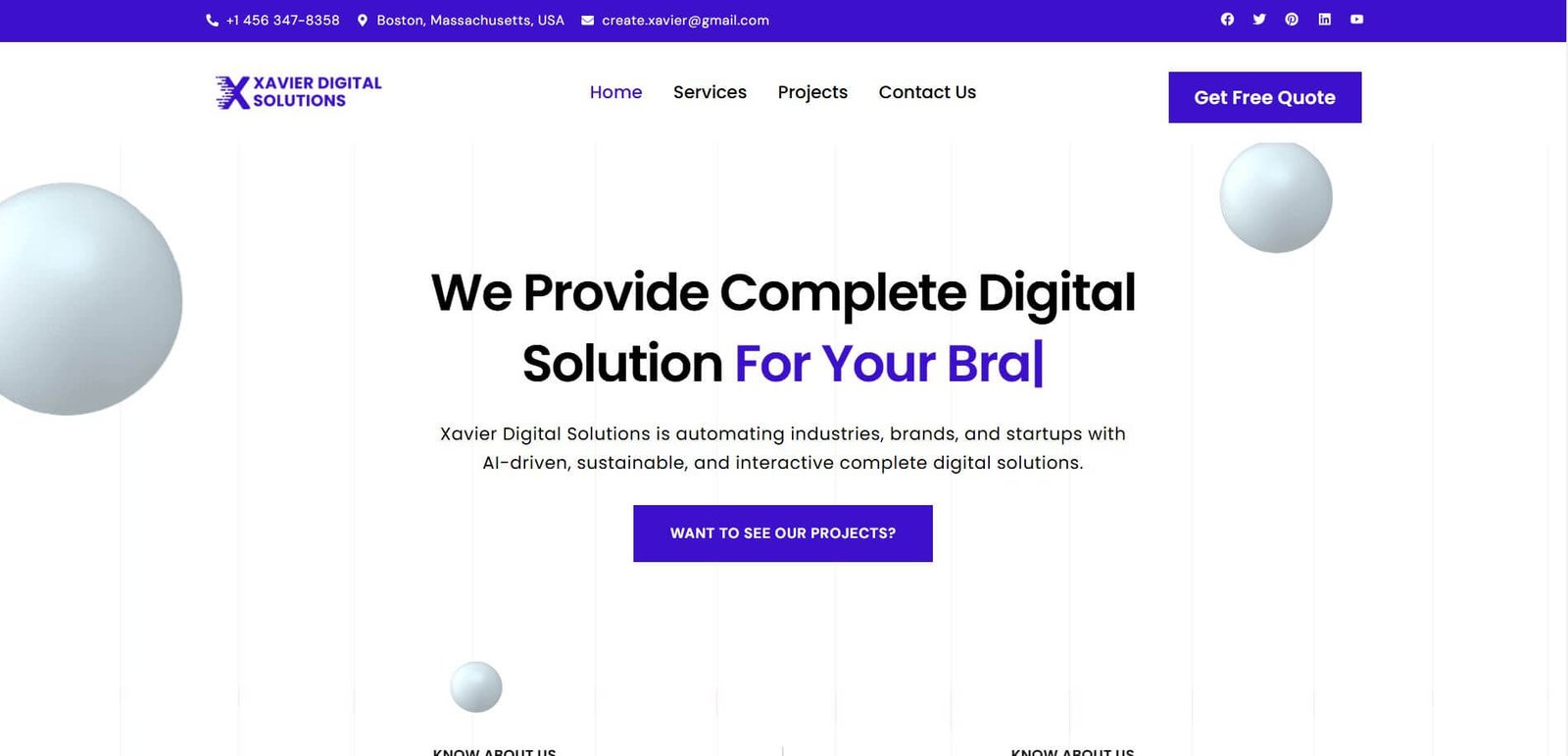 Dreamstream Digital - website